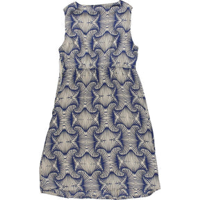 Mama Licious Blue Patterned Sleeveless Dress