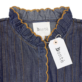 Bonté Blue Feline Shirt