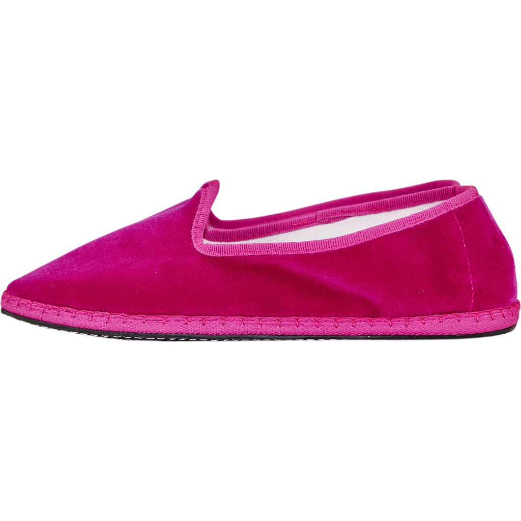 Drogeria Crivellini Fuchsia Velvet Slippers