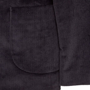 Moss Black Corduroy Slim Fit Jacket