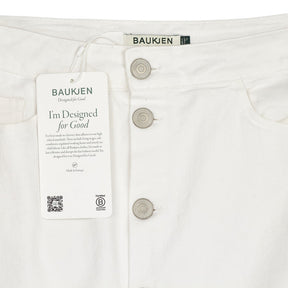Baukjen White Organic Skirt