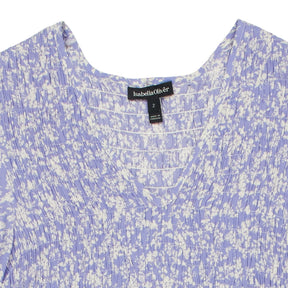 Isabella Oliver Purple Floral Dress