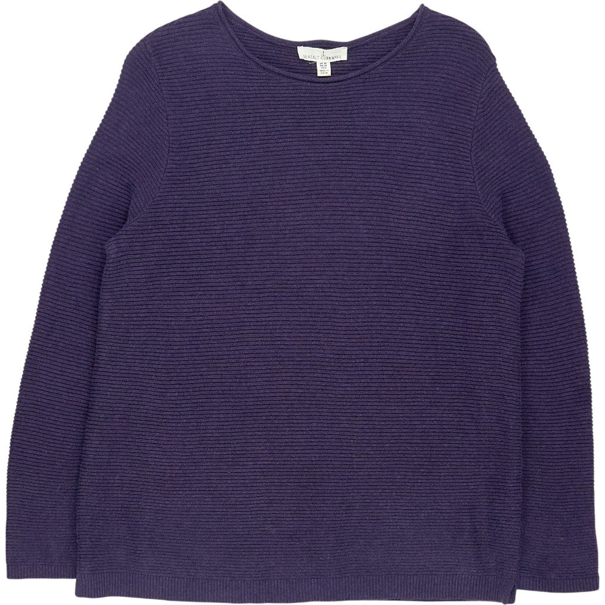 Seasalt Cornwall Purple Knit Jumper