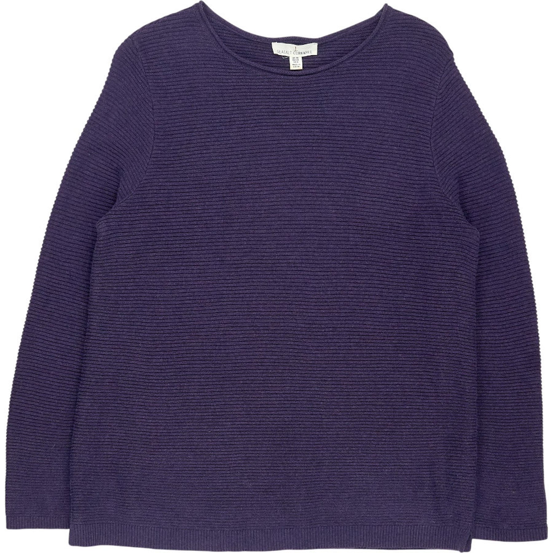 Seasalt Cornwall Purple Knit Jumper
