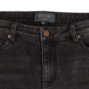 Wyse Black London Jeans