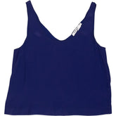 NRBY Blue Viscose Sleeveless Top
