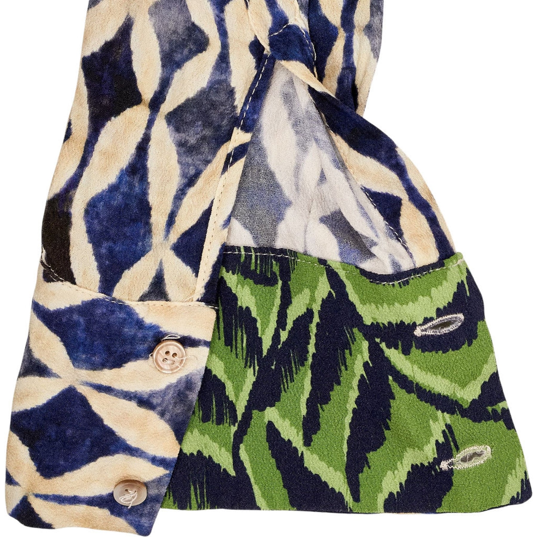 Baukjen Blue Print Shirt