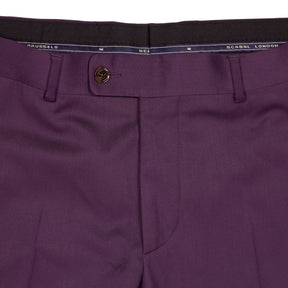 Scabal Purple Check Suit