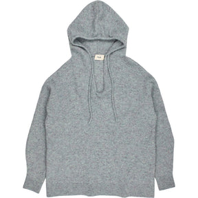 Hush Grey Hooded Knit Jumper