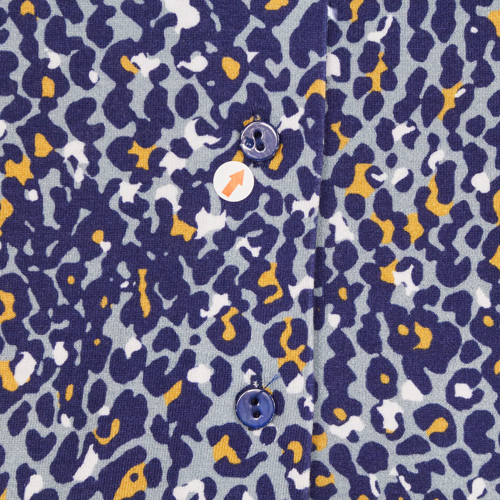 Baukjen Blue Patterned Blouse