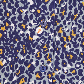 Baukjen Blue Patterned Blouse