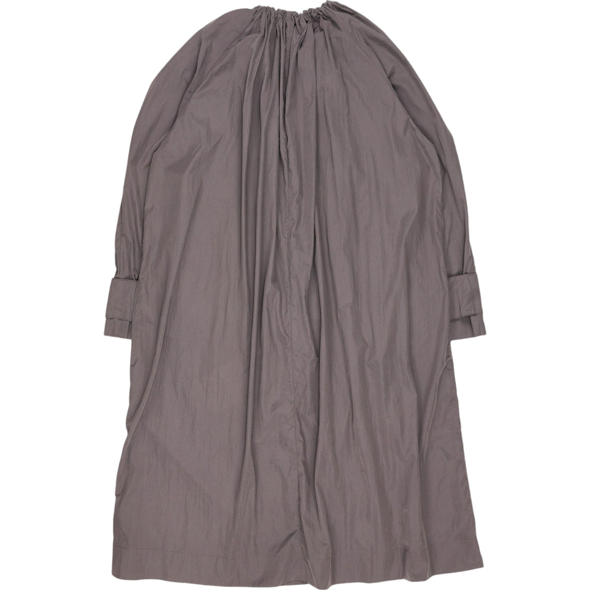 Studio Nicholson Grey Gathered Neck Volume Coat