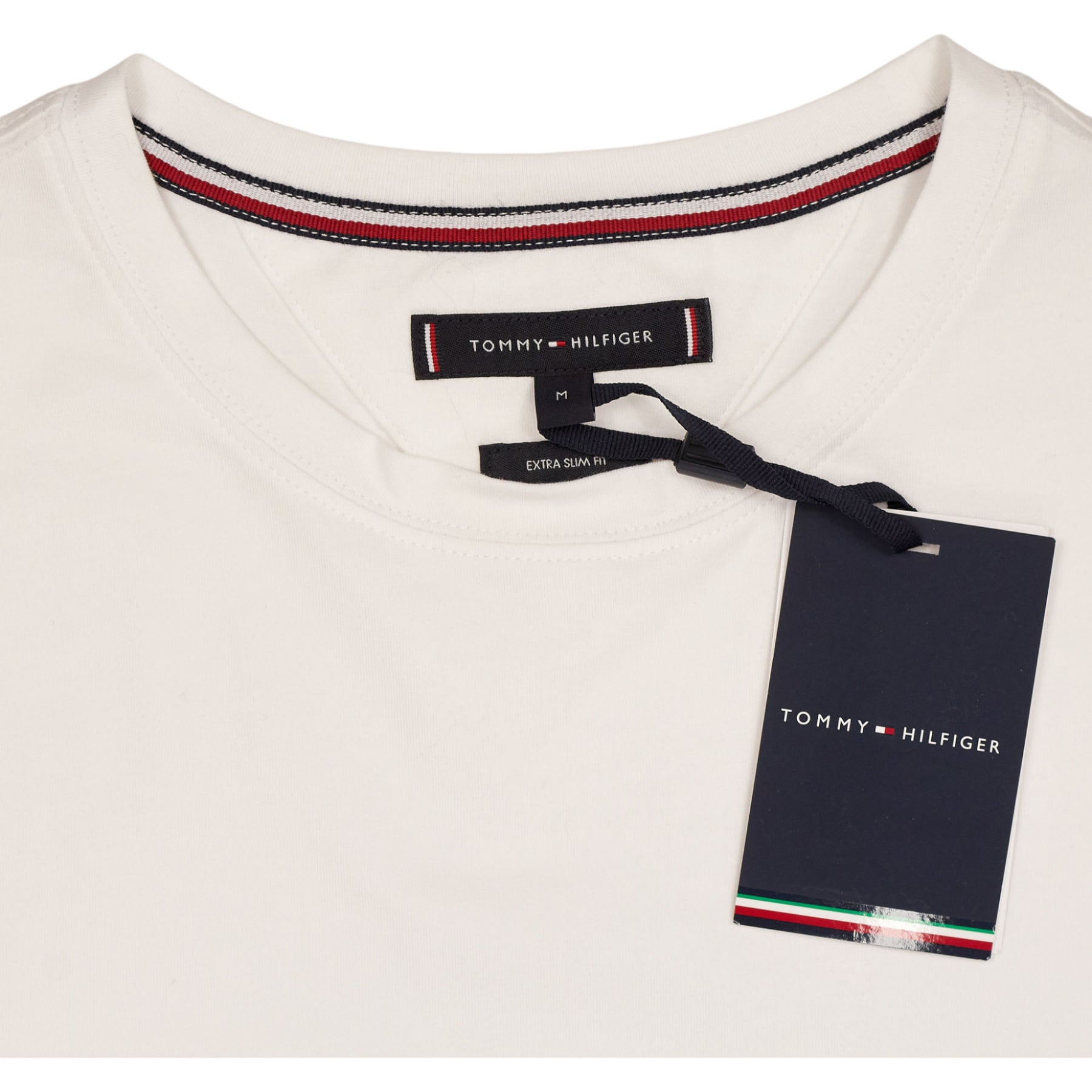 Tommy Hilfiger White Extra Slim Fit T-Shirt