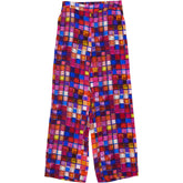 NRBY Multicoloured Silk Wide-Leg Trousers