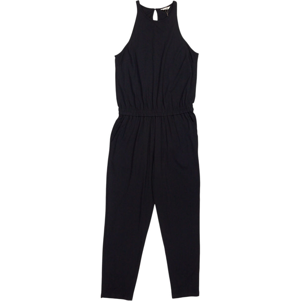 Hush Black Racer Back Jersey Jumpsuit