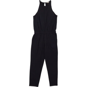 Hush Black Racer Back Jersey Jumpsuit