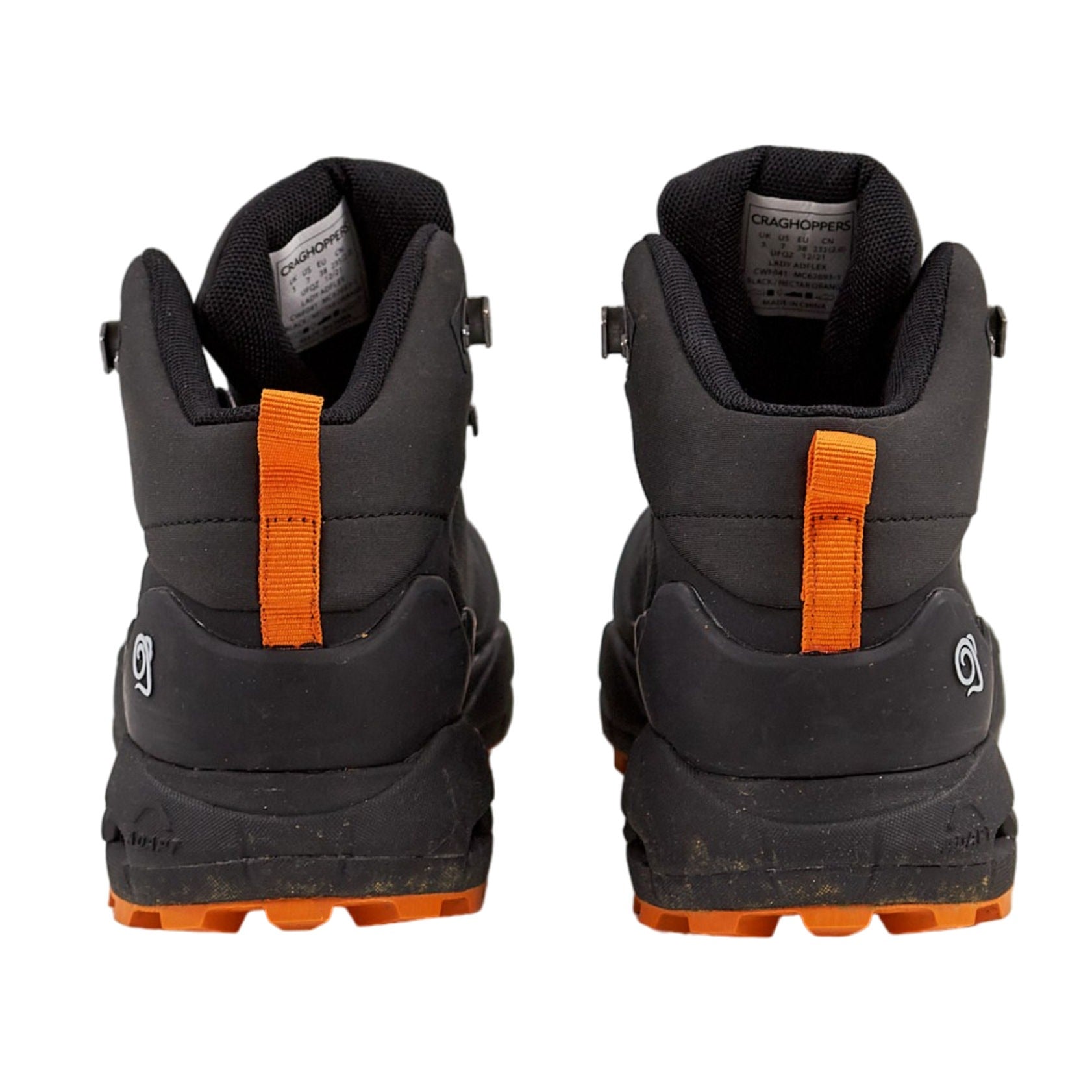 Craghoppers Black Nectar Orange Lady Adflex Hiking Boots