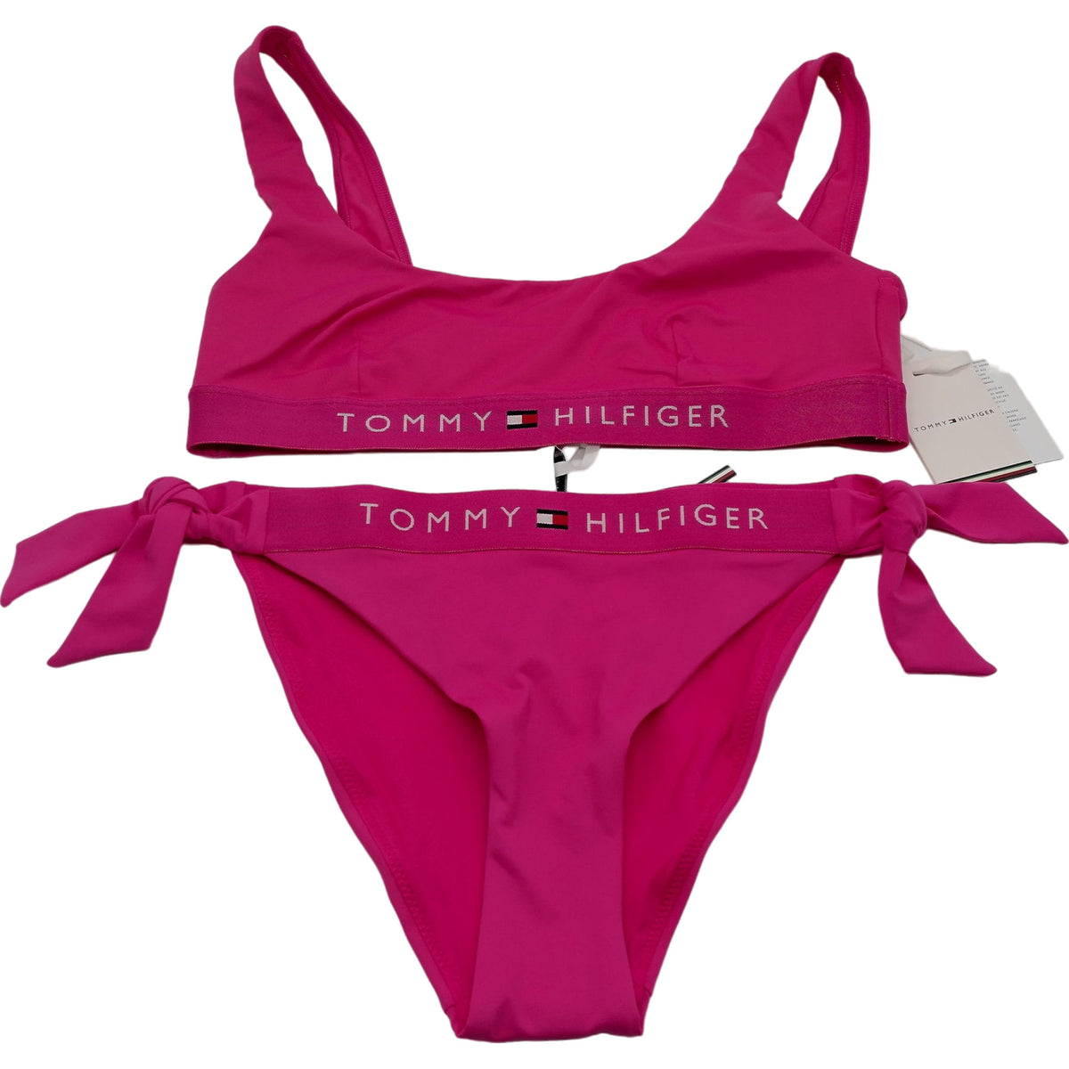 Tommy Hilfiger Pink Bralette Swimwear
