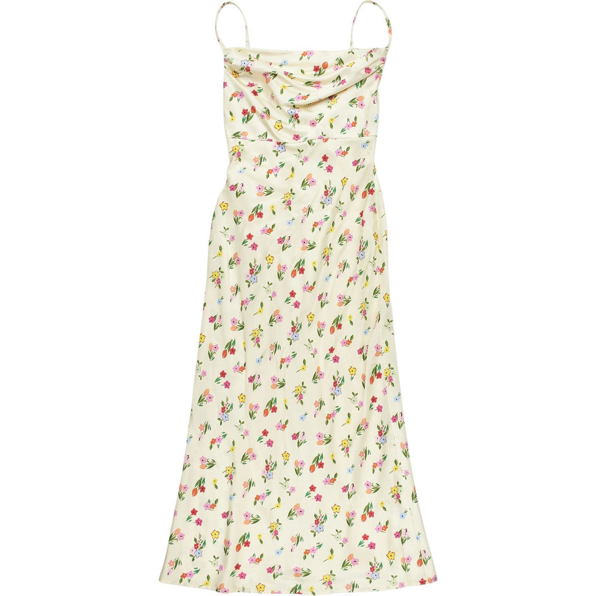 OMNES Yellow Floral Belle Dress
