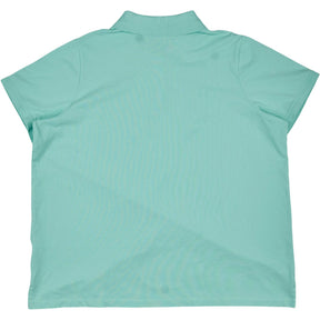 Lands' End Aqua Polo Shirt