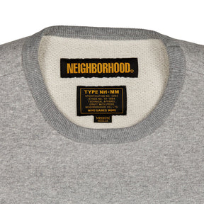 Neighborhood Grey Tactical Crew Sweatshirt