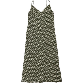 Hush Green Eloise Printed Maxi Slip Dress