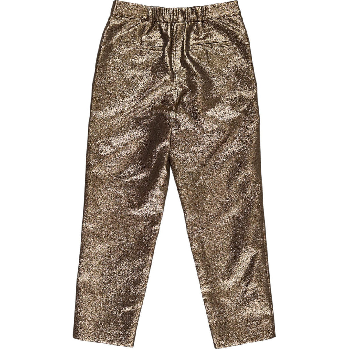Wyse Gold Anande Metallic Suit Trousers