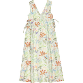 OMNES Floral Print Midi Dress