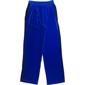 NRBY Blue Silk Blend Trousers
