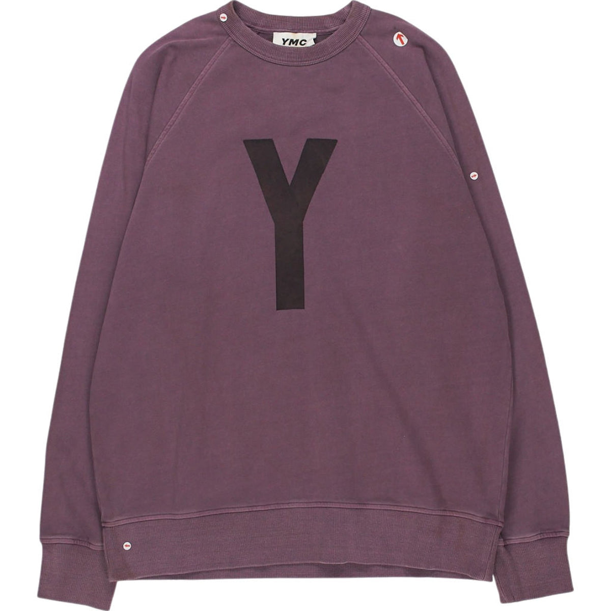 YMC Purple Logo Sweatshirt