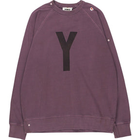 YMC Purple Logo Sweatshirt