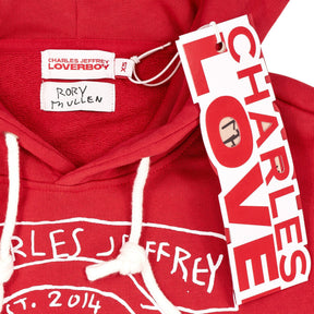 Charles Jeffrey Loverboy Red Lost Boys Hoody