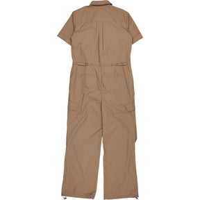 Hush Camel Button Front Jumpsuit