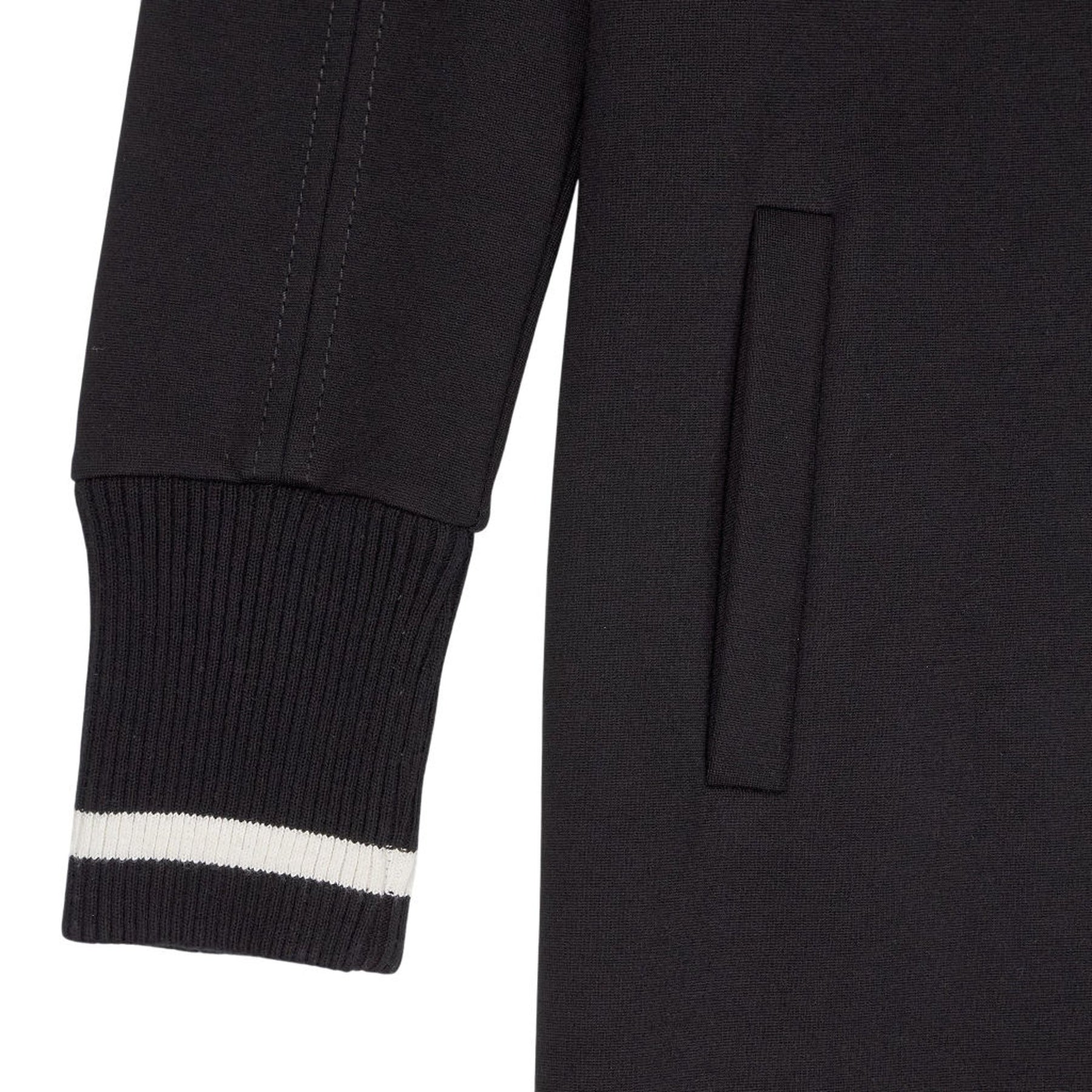 ME+EM Black Zip Midi Dress