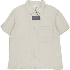 Hamilton + Hare Cream Linen Shirt