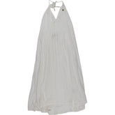 Superdry vintage lace neck midi dress