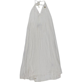 Superdry vintage lace neck midi dress