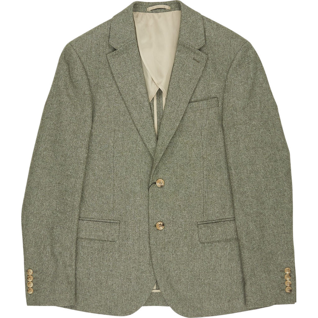 Moss Green Slim Fit Jacket