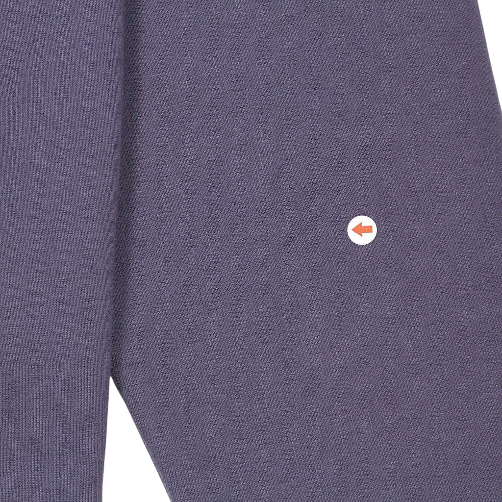 Lyle & Scott Aubergine Purple Fleece Zip Hoodie