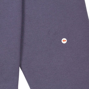 Lyle & Scott Aubergine Purple Fleece Zip Hoodie