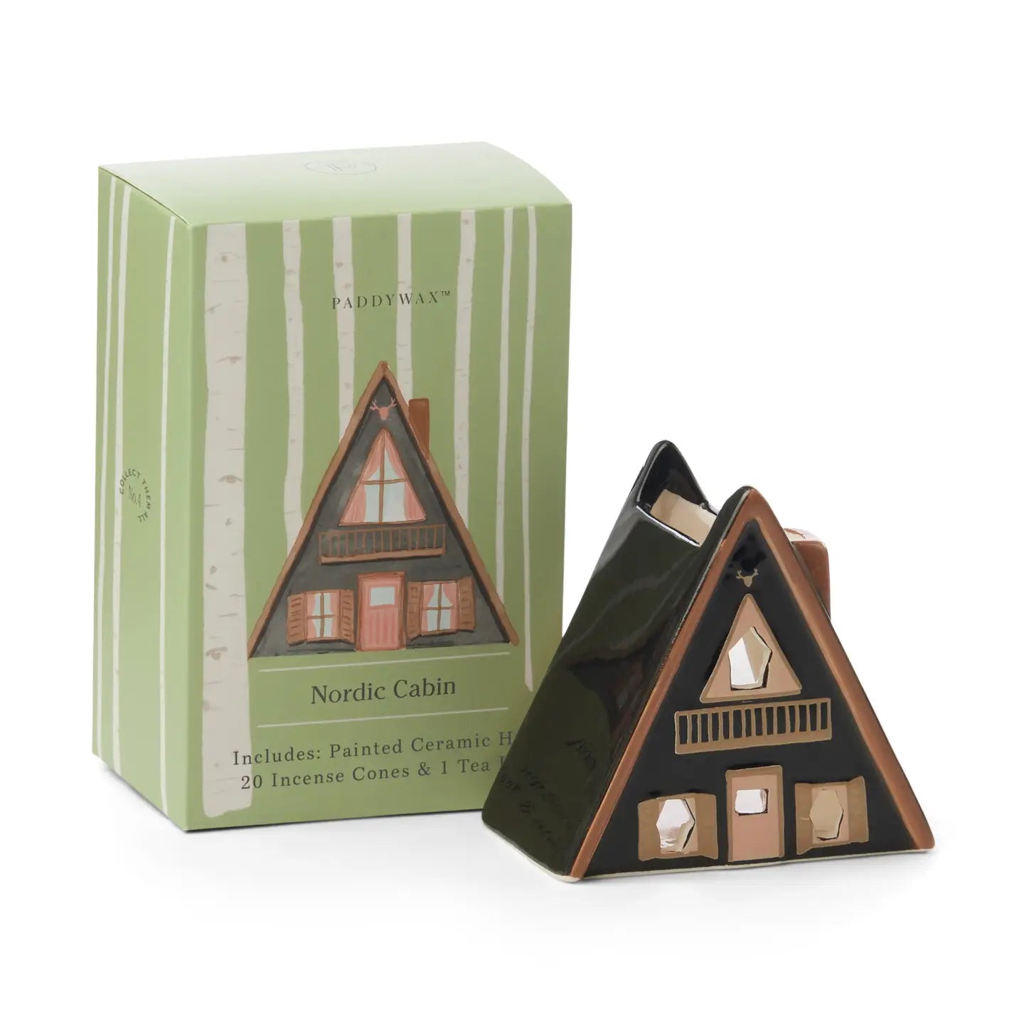 Winter Village - incense & tealight holders - 3 designs