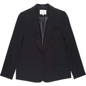 Wyse Black Blazer Jacket