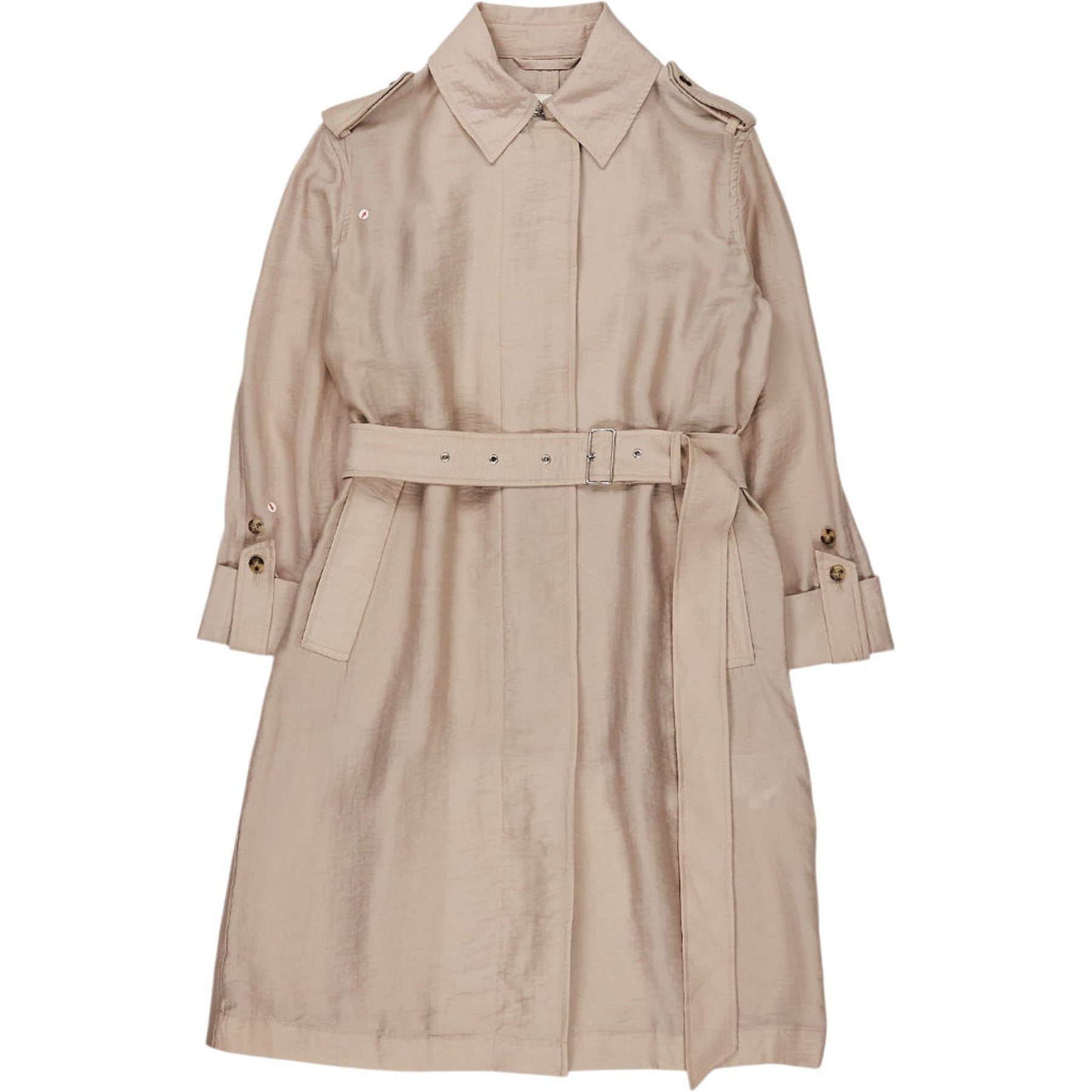 Club Monaco Pale Pink Soft Trench Coat
