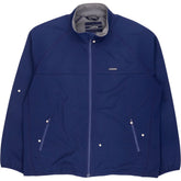 Lands' End Blue Jacket with Zip Closure
