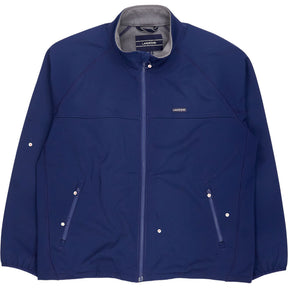 Lands' End Blue Jacket with Zip Closure