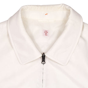 P. Johnson White Polyester Jacket