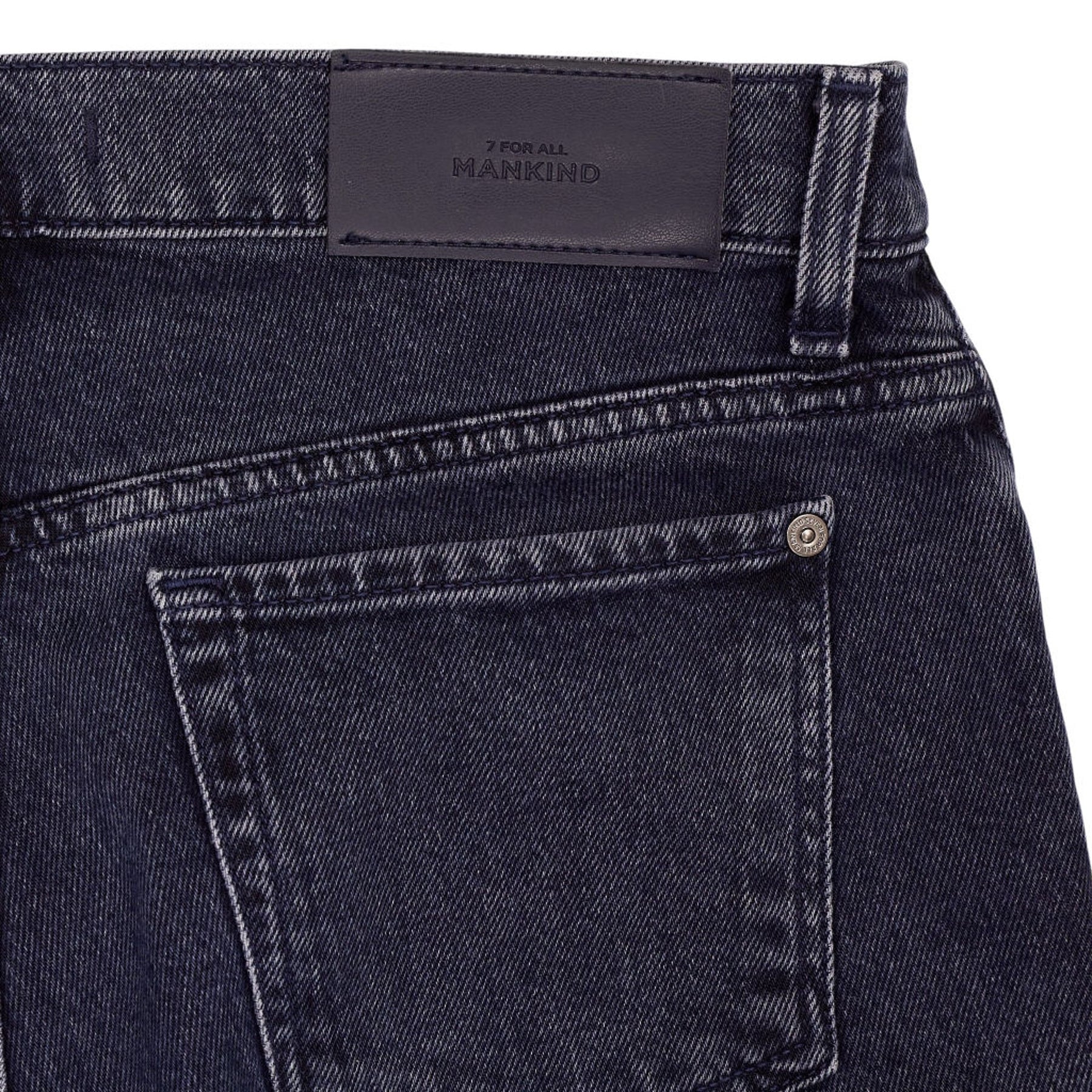 7 For All Mankind Blue Logan Stovepipe Jeans
