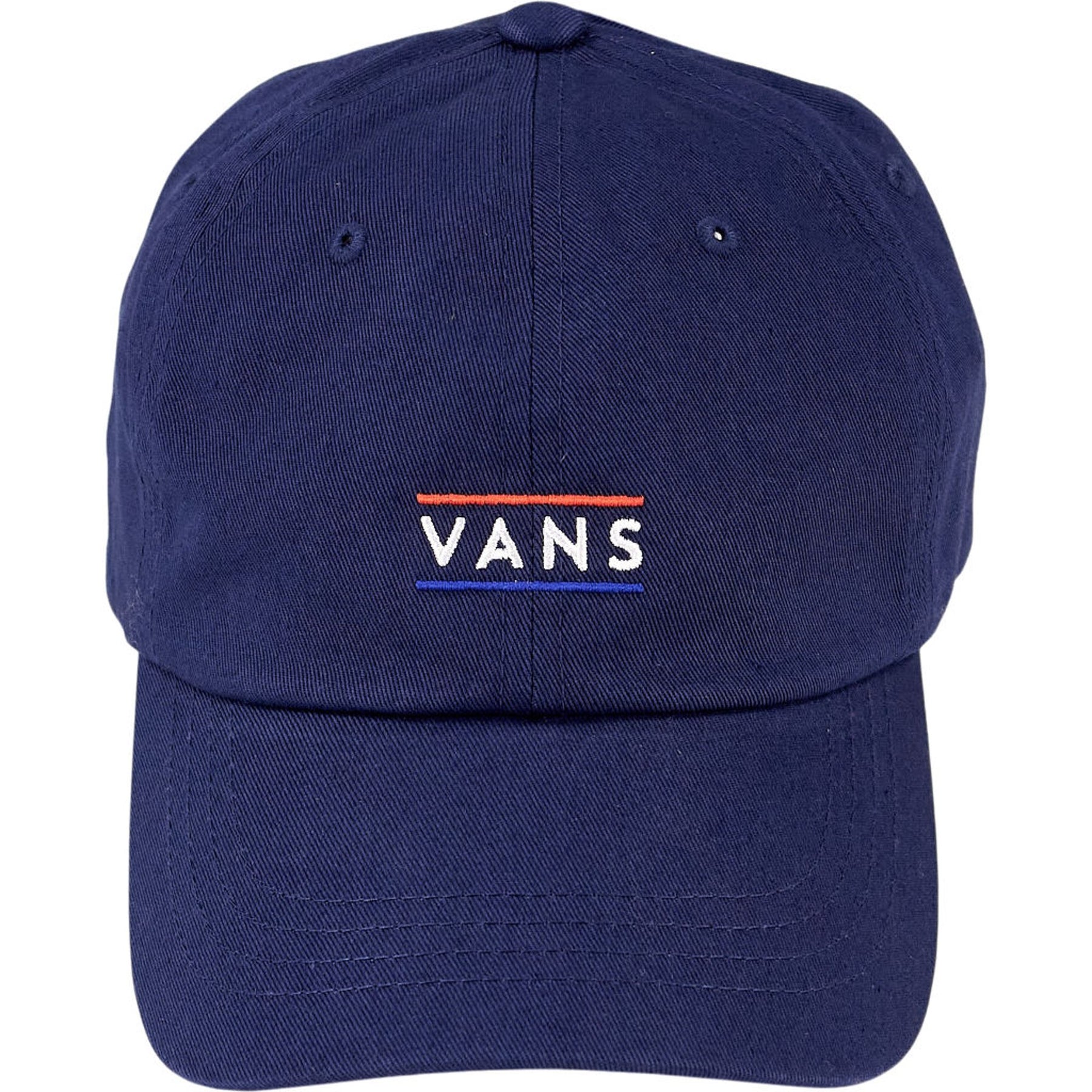 Vans Blue Half Box Curved Bill Jockey Cap Size OS Shop from