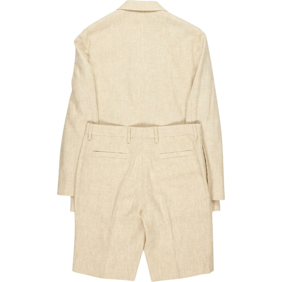 Moss Brown Relaxed Fit Shorts Suit 40R/34R
