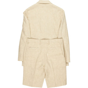 Moss Brown Relaxed Fit Shorts Suit 40R/34R
